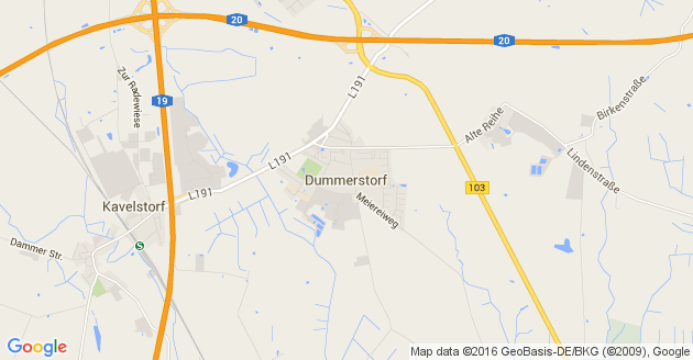 Karte Dummerstorf
