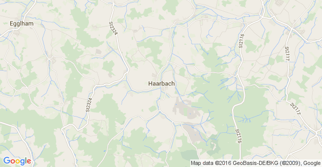 Karte Haarbach