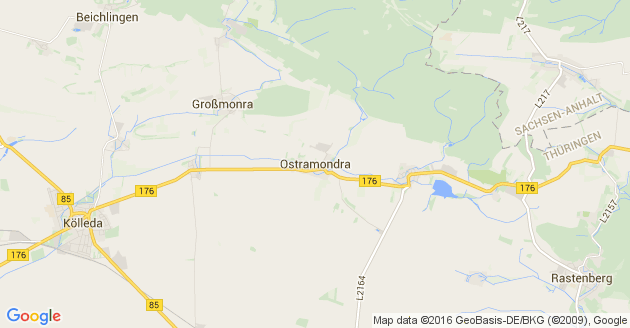 Karte Ostramondra