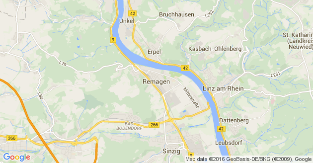 Karte Remagen