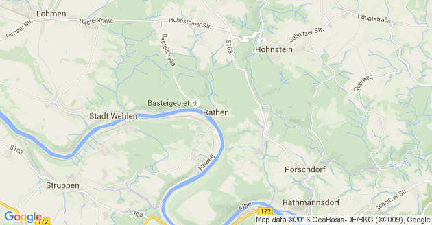 Karte Rathen Kurort