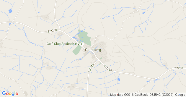 Karte Colmberg               
