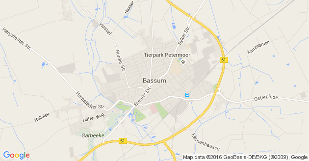 Karte Bassum