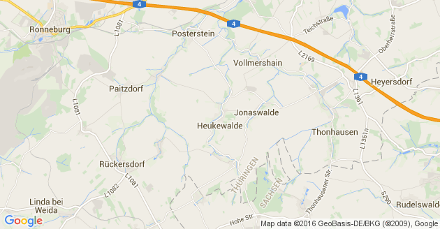 Karte Heukewalde