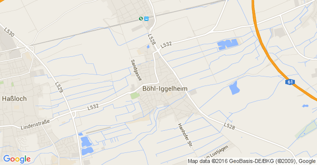 Karte Böhl Iggelheim