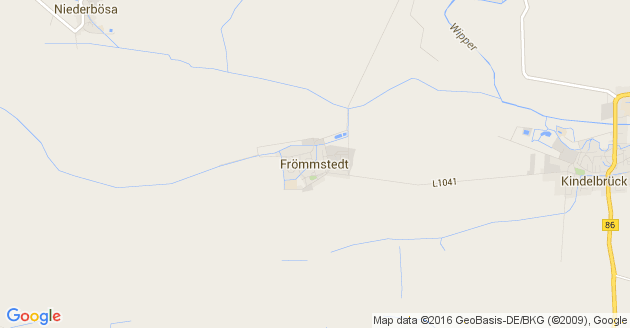 Karte Frömmstedt