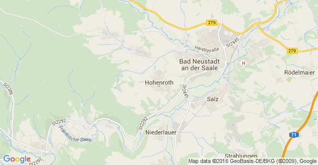 Karte Hohenroth