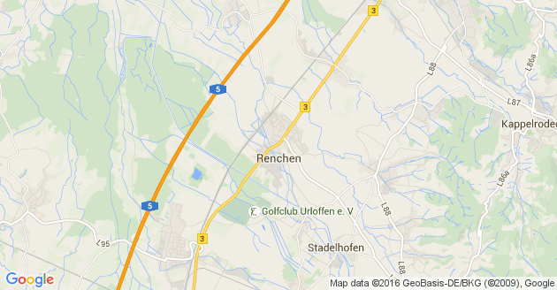 Karte Renchen