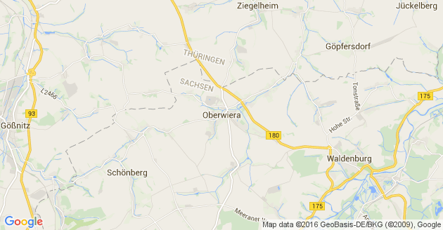 Karte Oberwiera