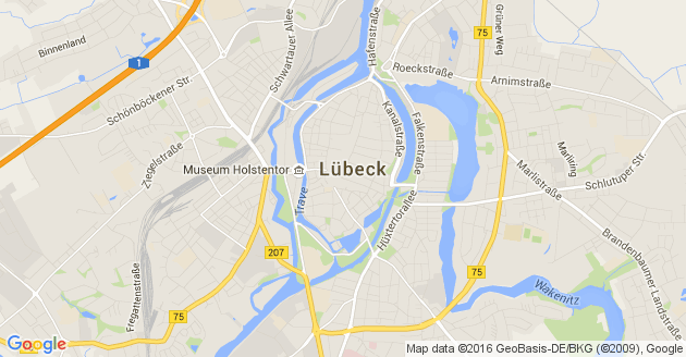 Karte Lübeck
