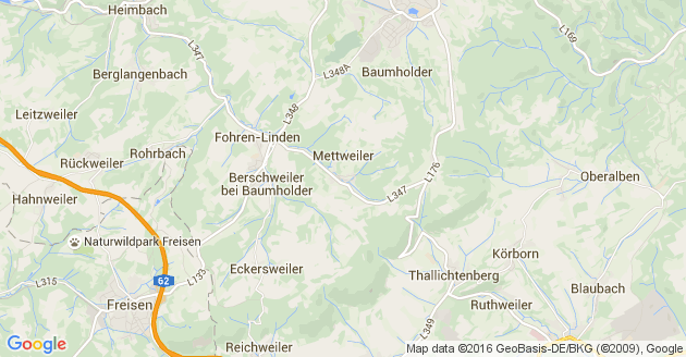 Karte Mettweiler