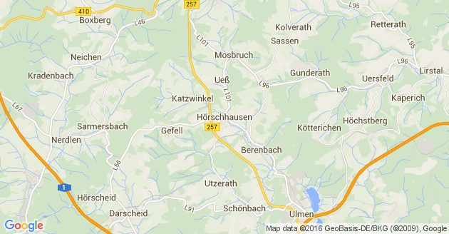 Karte Hörschhausen