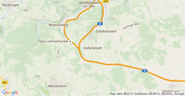 Karte Hohenstadt