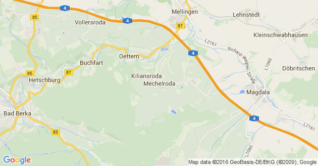 Karte Mechelroda