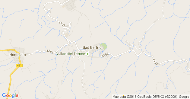Karte Bad Bertrich