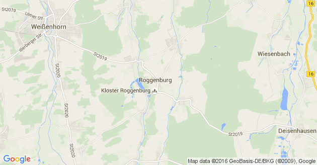 Karte Roggenburg