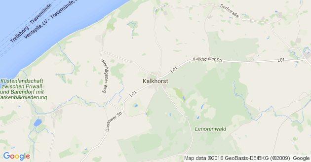 Karte Kalkhorst