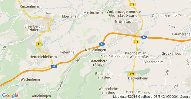 Karte Neuleiningen