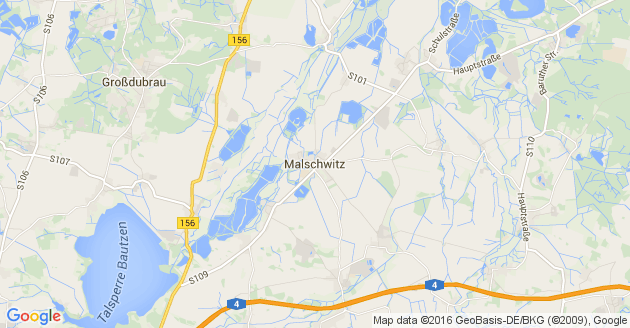 Karte Malschwitz