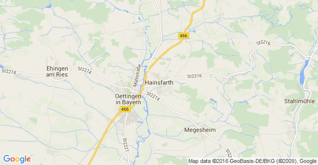 Karte Hainsfarth