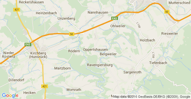 Karte Oppertshausen