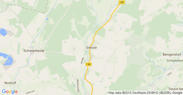Karte Gresse