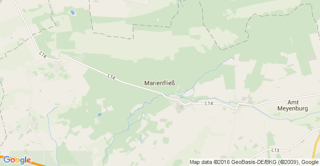 Karte Marienfließ