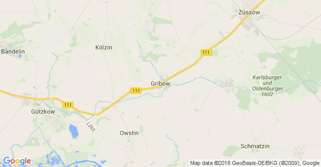 Karte Gribow