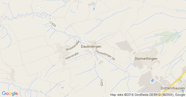 Karte Dautmergen