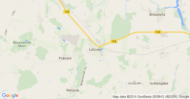 Karte Lützow