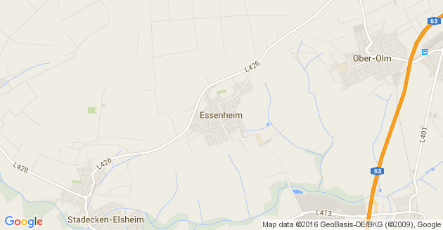 Karte Essenheim