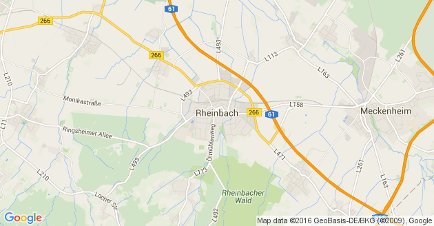 Karte Rheinbach