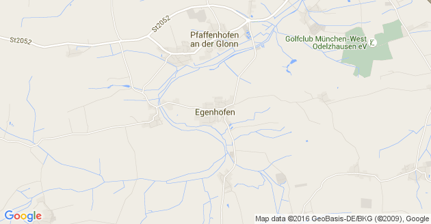 Karte Egenhofen