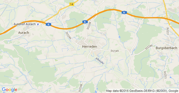 Karte Herrieden