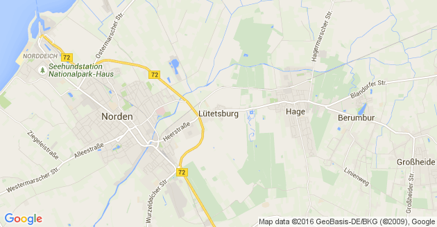 Karte Lütetsburg