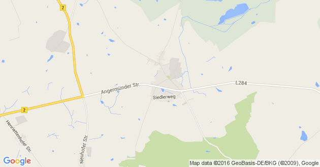 Karte Berkholz Meyenburg bei Angermünde