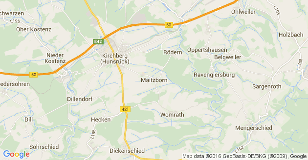 Karte Maitzborn