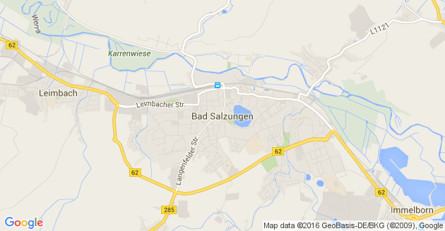 Karte Diedorf bei Bad Salzungen