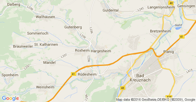 Karte Hargesheim