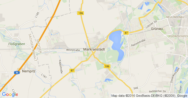 Karte Markranstädt