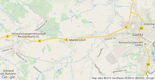 Karte Markersdorf