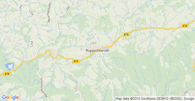Karte Ruppichteroth