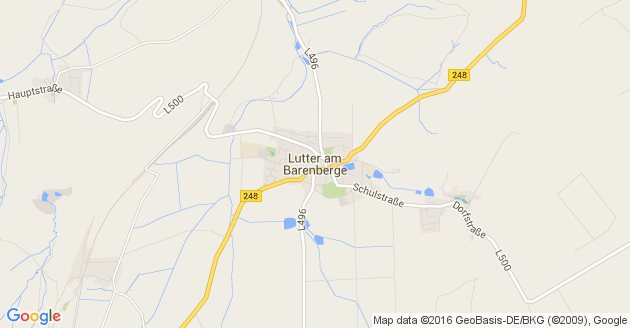 Karte Lutter am Barenberge