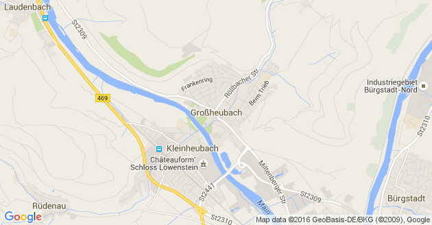 Karte Großheubach