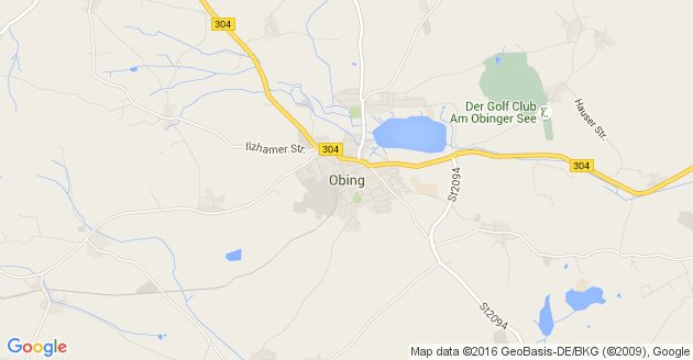 Karte Obing