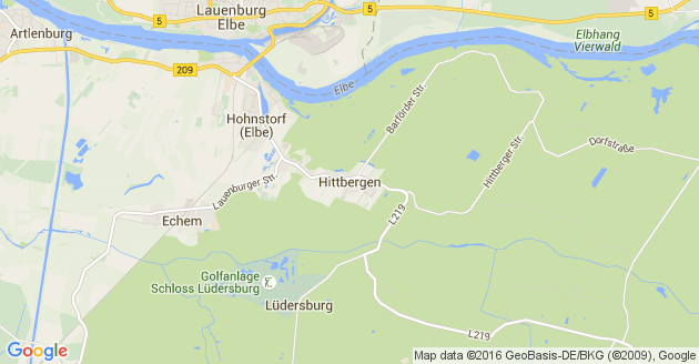 Karte Hittbergen