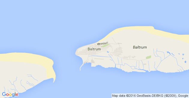 Karte Baltrum