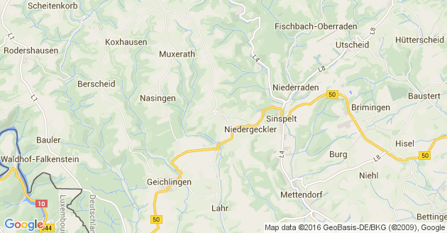 Karte Obergeckler
