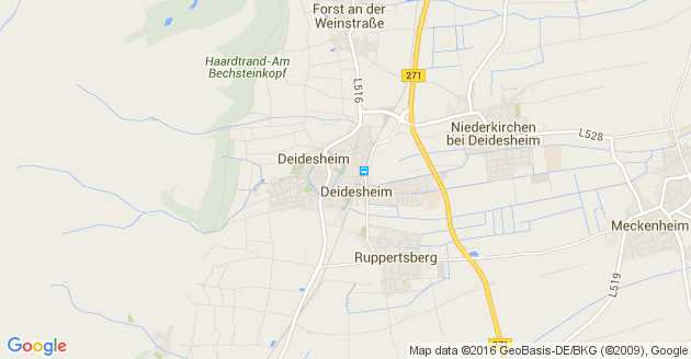 Karte Deidesheim