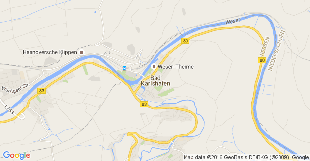 Karte Bad Karlshafen